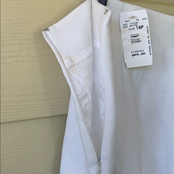 Beautiful white summer pant - size P16 - Picture 7 of 8